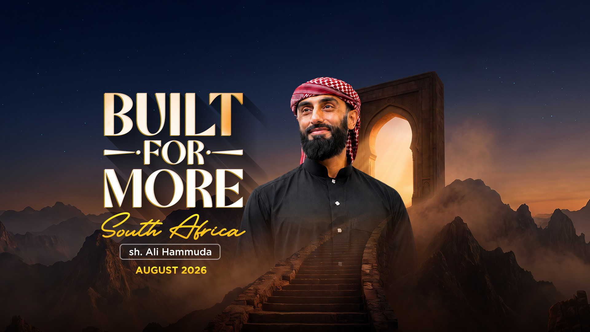 Built for More – South Africa Tour 2026